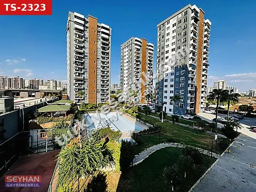 GÜRSELPAŞA Güvenlik Havuzlu Sitede Doğalgaz Açık Kapalı Otopark