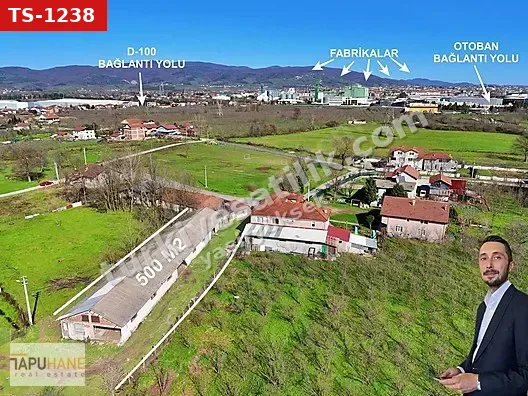 TAPUHANE YASİR YÜKSEKTEN 500M2 DEPO