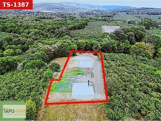 TAPUHANE' DEN ŞEYHLER KÖYÜNDE 1830 M2 2 ADET TEMEL BULUNAN ARSA