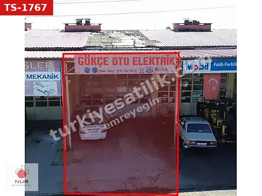 NUR GAYRİMENKUL'DEN KÜÇÜK SANAYİ SİTESİNDE SATILIK İŞYERİ