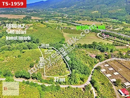 GÜRKAN GAYRİMENKUL YEŞİLVADİ MH. %40 İMARLI 6680M² ARSA